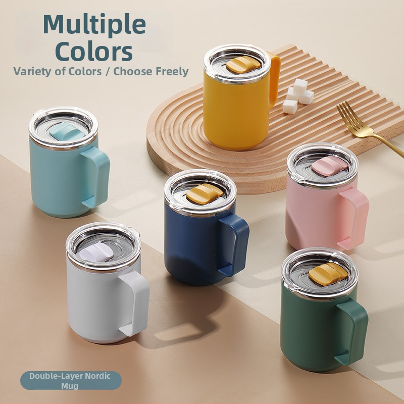 SEAL LOCK 304 roostevabast terasest kruus käepidemiga ja kaanega, INS stiil