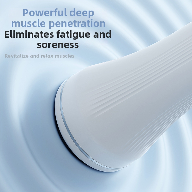 Rankinis viso kūno masažuoklis su aukšto dažnio vibracijos masažu ir minkymu funkcija, USB maitinimas, lietimui jautrus valdymas