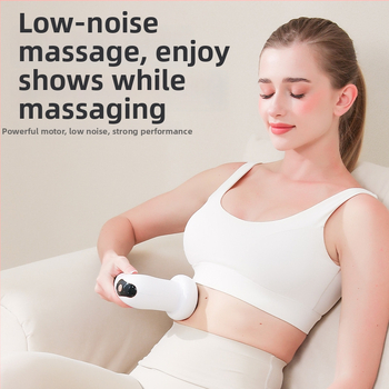 Kompakta bezvadu vēdera masāžas ierīce – vibrācijas masāža, bezvadu uzlāde, mikroprocesora vadība, 1200 mAh akumulators