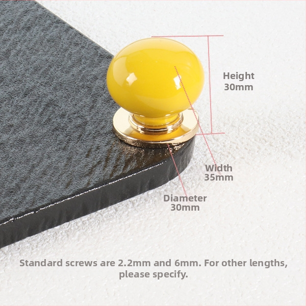 Mâner cu o singură gaură pentru dulap/sertar, formă sferică, aliaj de zinc, turnare prin injecție, montaj pe suprafață