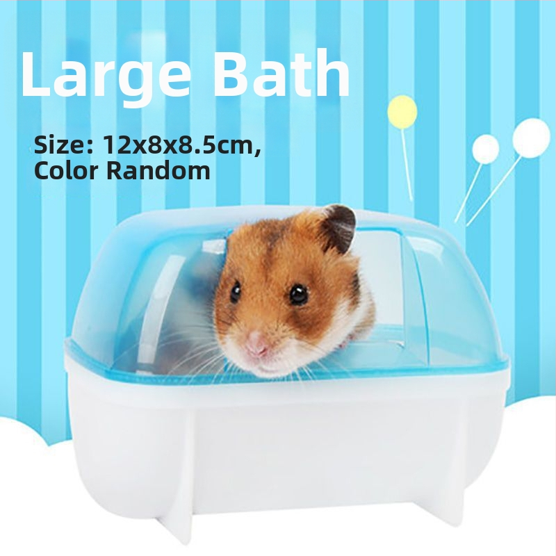 Hamsterio vonia su dvigubu naudojimu ir išoriniu priedu komplektu