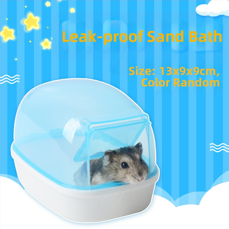 Hamsterio vonia su dvigubu naudojimu ir išoriniu priedu komplektu