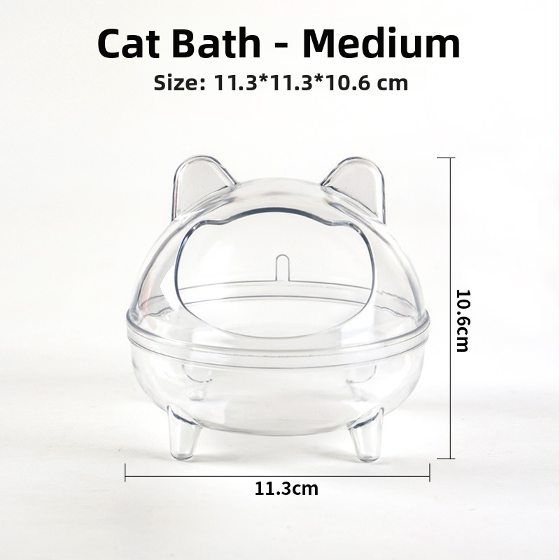 Hamsterio vonia su dvigubu naudojimu ir išoriniu priedu komplektu