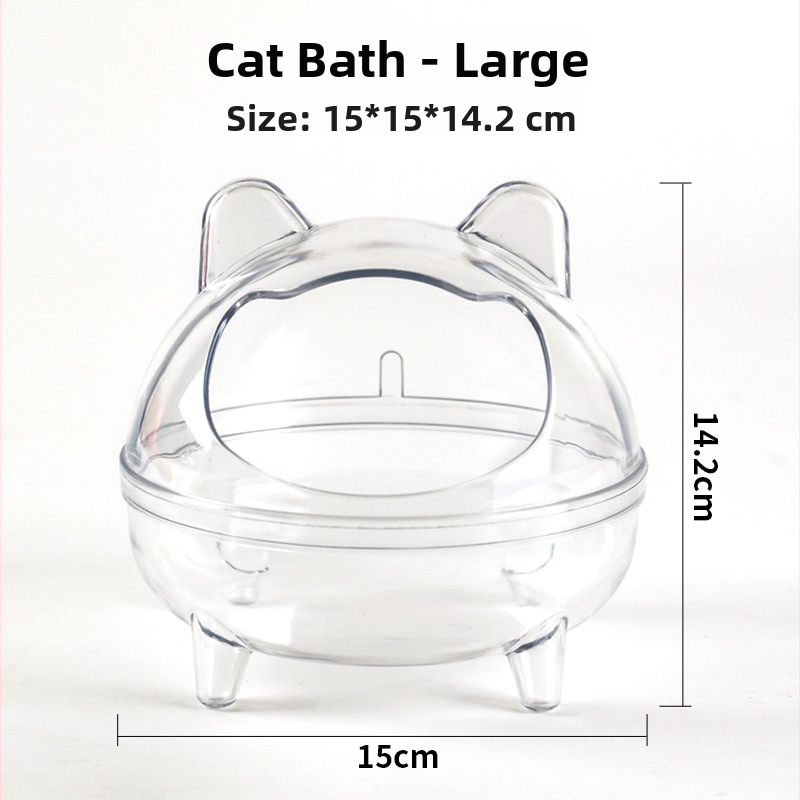 Hamsterio vonia su dvigubu naudojimu ir išoriniu priedu komplektu