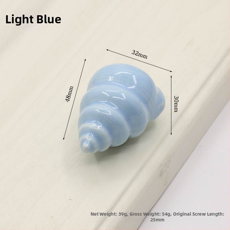 Kriauklės formos spintelės rankena | Keramika ir varis | Sfėrinė forma | Slėptas montavimas | Slėginio liejimo technologija | Modelis 1362