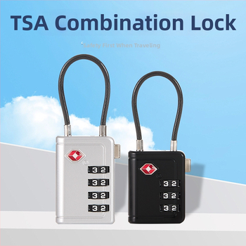 Simplicity TSA bagažo užraktas su 4 skaitmenų kombinacija, cinko lydinys, modelis 23221