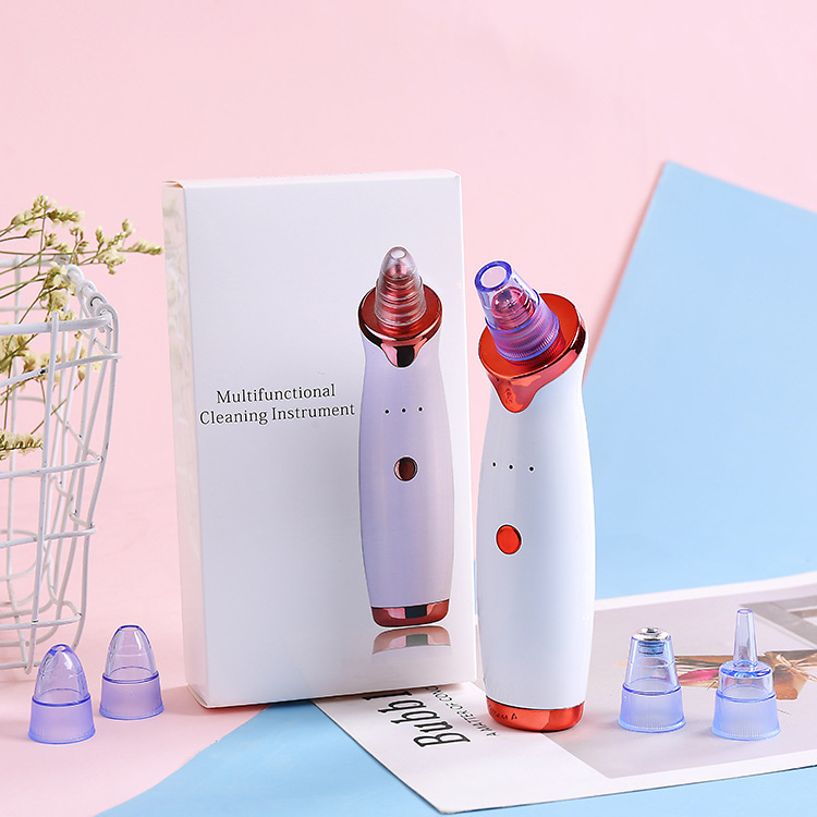 Ηλεκτρική συσκευή αναρρόφησης μαύρων σημείων με μικροκρυσταλλικό καθαρισμό πόρων, επαναφορτιζόμενη για οικιακή χρήση, 3 ρυθμίσεις ταχύτητας