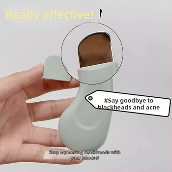 Rankinis juodųjų taškelių šalinimo įrankis – nosies porų valymo mentelė (Prekės ženklas: Kitas; Importas: Ne; Produkto tipas: Grožio įrankis)