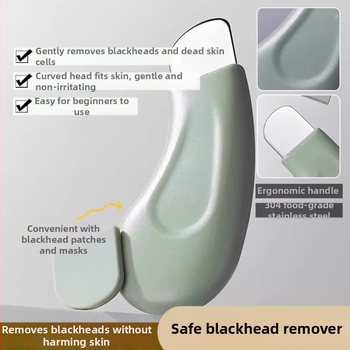 Rankinis juodųjų taškelių šalinimo įrankis – nosies porų valymo mentelė (Prekės ženklas: Kitas; Importas: Ne; Produkto tipas: Grožio įrankis)