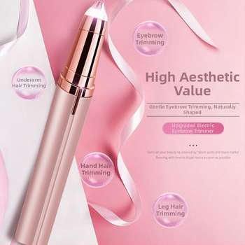 Elektriline kulmude lõikur USB-toitega, kaasaskantav, ei pese veega, kaal 40 g, mitte-volditav käepide, materjal: abd