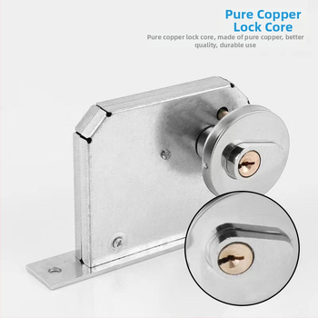 Mortise atslēga Pipe Well Lock – nerūsējošais tērauds, atslēgas vadība, ugunsdrošām durvīm, elektriskām telpām un cauruļu šahtām