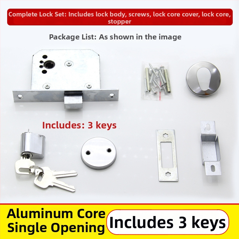 Mortise atslēga Pipe Well Lock – nerūsējošais tērauds, atslēgas vadība, ugunsdrošām durvīm, elektriskām telpām un cauruļu šahtām