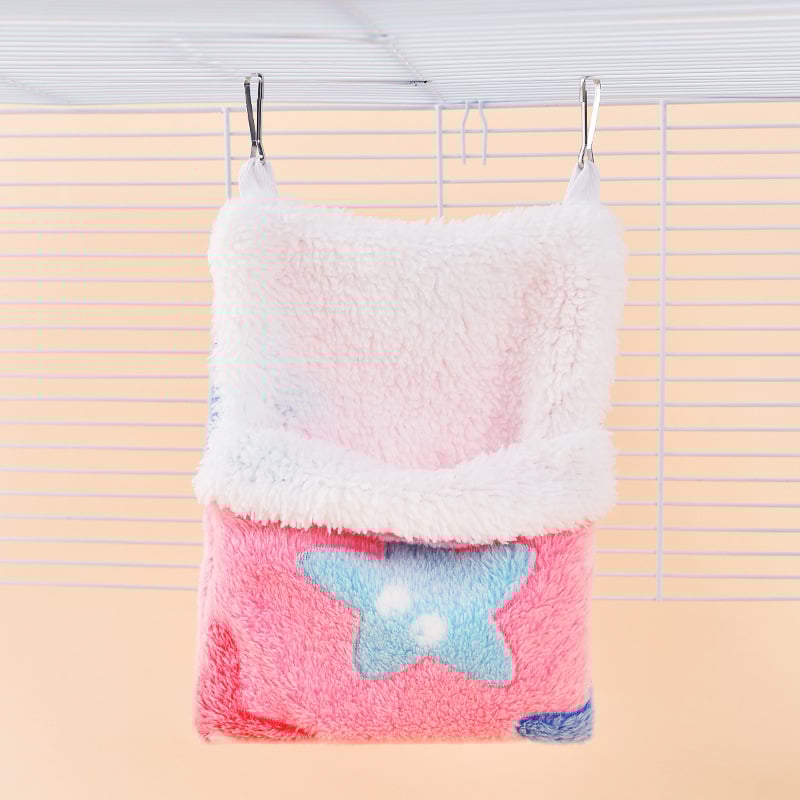 Hamsterio pūkuotos apvalios hamakas – vidaus ir lauko naudojimui, nešiojamos, išlaiko šilumą