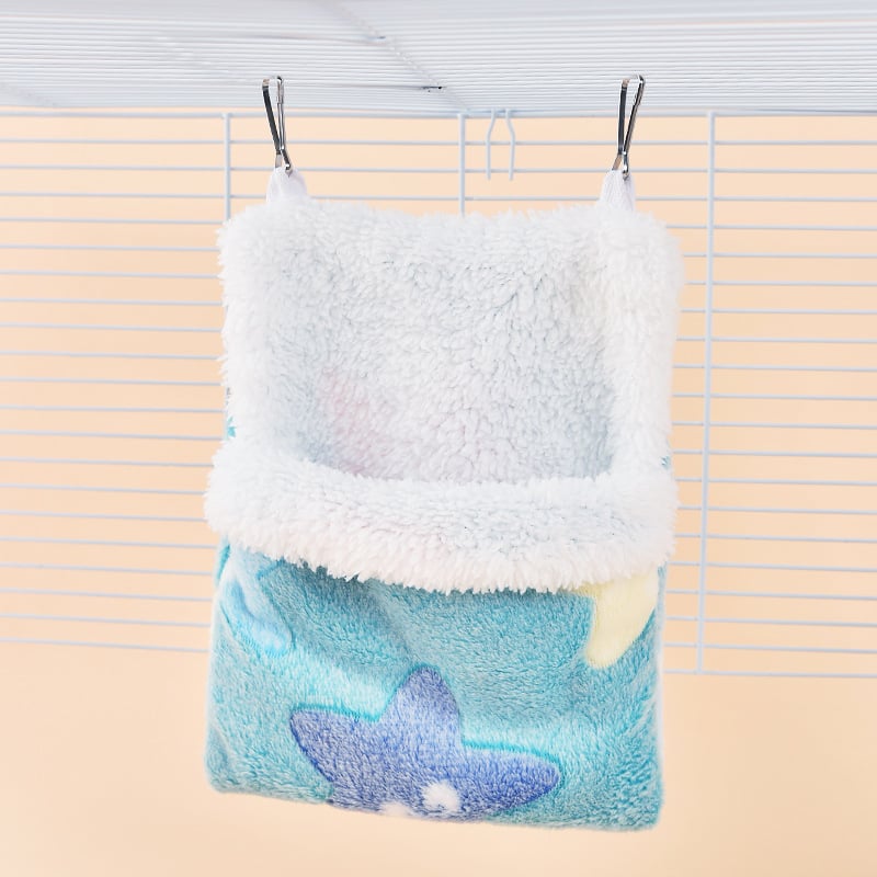 Hamsterio pūkuotos apvalios hamakas – vidaus ir lauko naudojimui, nešiojamos, išlaiko šilumą