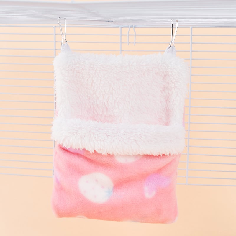 Hamsterio pūkuotos apvalios hamakas – vidaus ir lauko naudojimui, nešiojamos, išlaiko šilumą