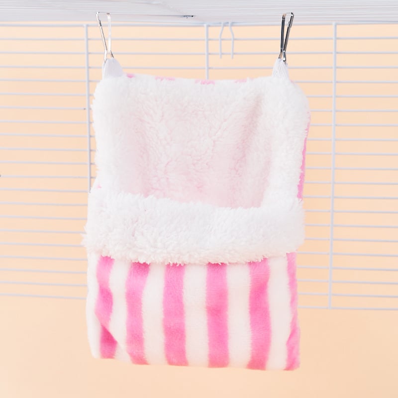 Hamsterio pūkuotos apvalios hamakas – vidaus ir lauko naudojimui, nešiojamos, išlaiko šilumą