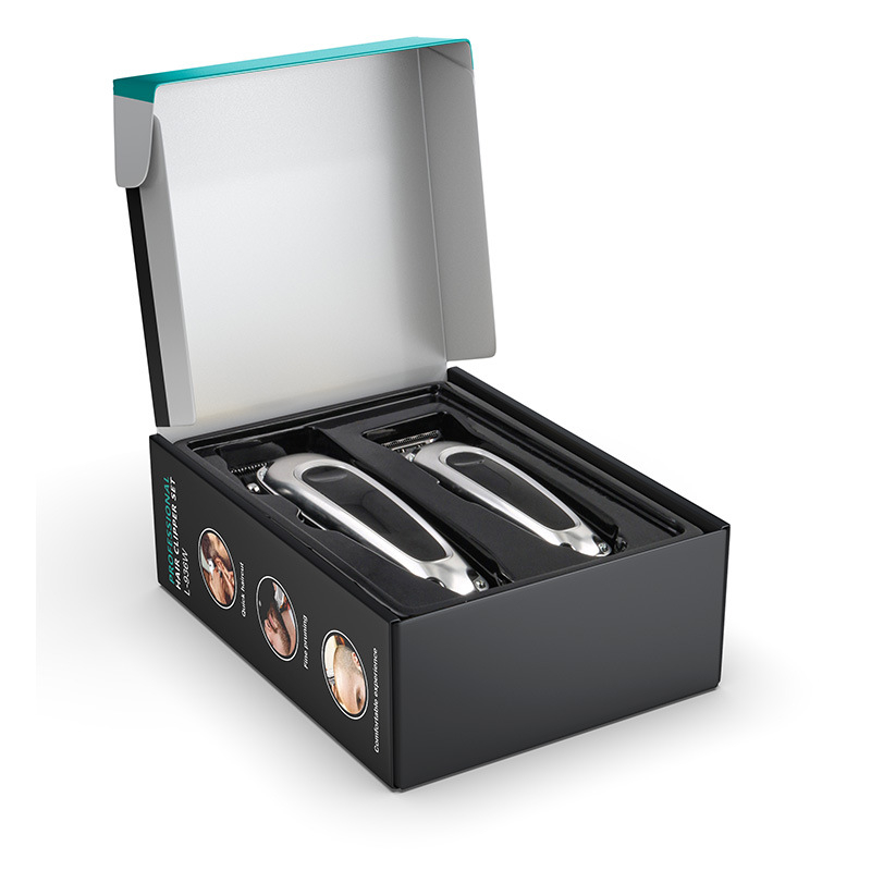 Električni set za šišanje kose s ugrađenom baterijom 1200–2000 mAh, noževi od nehrđajućeg čelika, vodootporan, tiho radi
