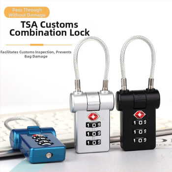 LOCK NF NF6304 Spyna bagažui ir spintelėms, iš cinko lydinio, tinkama kuprinėms, lagaminams su ratukais ir spintelėms, tarpo tarp strėlių 17, mechaninio tipo