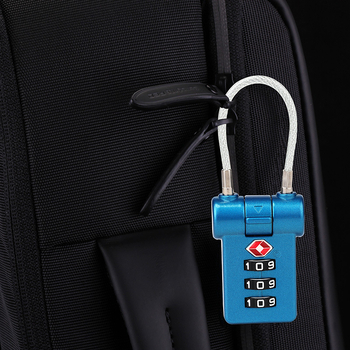 LOCK NF NF6304 Spyna bagažui ir spintelėms, iš cinko lydinio, tinkama kuprinėms, lagaminams su ratukais ir spintelėms, tarpo tarp strėlių 17, mechaninio tipo