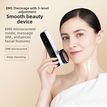 KAKUSAN gelinis grožio prietaisas – veido drėkinančio ir pakeliančio masažo priemonė, nešiojamas, IPX5 atsparus vandeniui, namų naudojimui