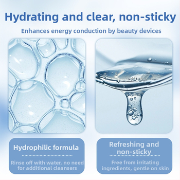 KAKUSAN gelinis grožio prietaisas – veido drėkinančio ir pakeliančio masažo priemonė, nešiojamas, IPX5 atsparus vandeniui, namų naudojimui