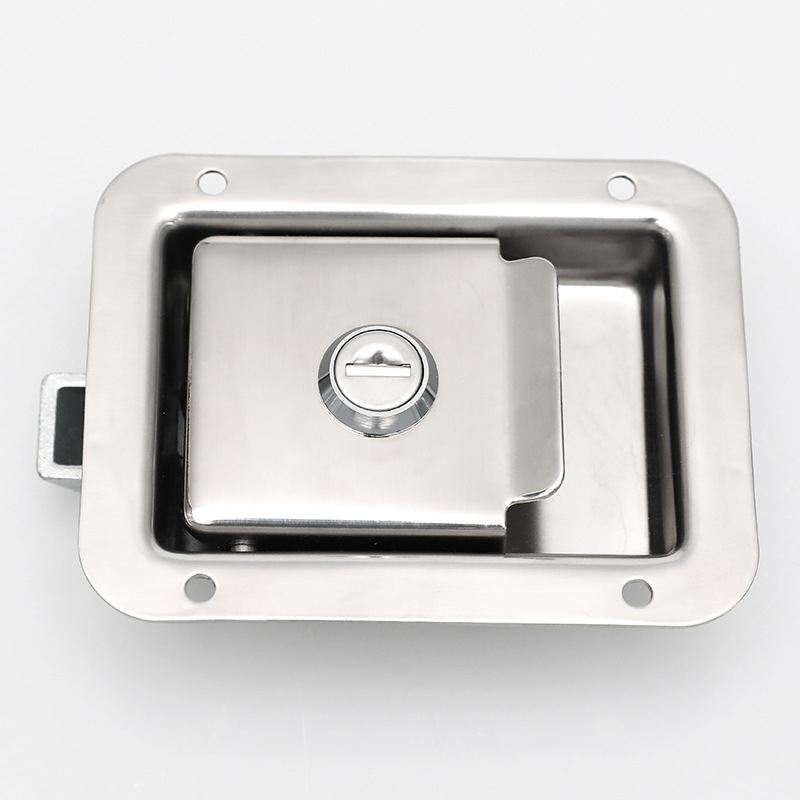 MS858A Mortise zár rozsdamentes acélból, szerszámtartó dobozhoz, utánfutó/RV-hez, generátor-dobozhoz, ipari szekrényhez