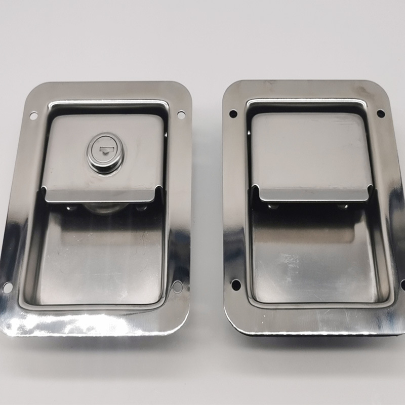 MS858A Mortise zár rozsdamentes acélból, szerszámtartó dobozhoz, utánfutó/RV-hez, generátor-dobozhoz, ipari szekrényhez