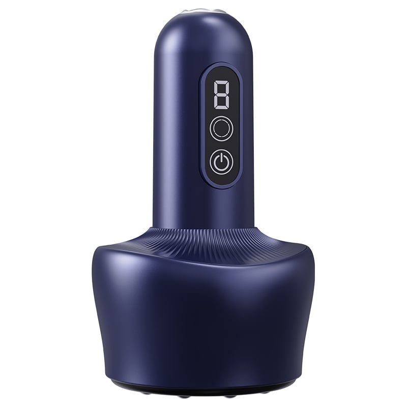 Elektriskais gua sha un vakuuma masieris, uzlādējams, modelis ZY-08, zīmols Zhouya Tianxing, vadība ar skārienjutīgu un pogu