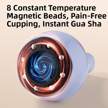 Elektriskā siltumenerģijas meridiānu birste mājas lietošanai, daudzfunkcionāla ierīce kuponēšanai un skrāpēšanai, uzlādējama, 36–40°C temperatūra, nepārtraukti maināms ātrums, modelis Bb-005, ABS