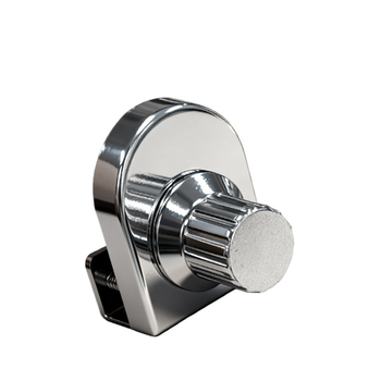 Üvegvitrinajtó zár cz-001 – cinkötvözet, kulcs nélküli, felületre szerelhető