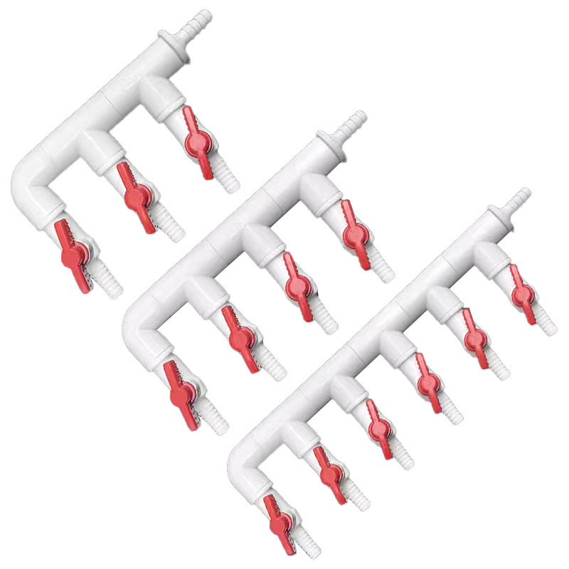 Akvariumo deguonies paskirstymo vožtuvas, derva medžiaga, kilmė Zhejiang, prekės ženklas Colorful plastic