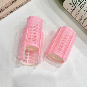 Къдрен инструмент за коса с осемобразен двуслоен барабан за големи вълни, самозалепваща повърхност, щадящ косата