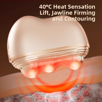 Meridiāna skaistuma ierīce sejai – daudzfunkcionāla sejas masāža, pacelšana un tonizēšana, karsta un auksta dubulta iedarbība, mājas lietošanai (iekšējā akumulatora jauda 2000–4000mAh, pārnēsājama, IPX1)