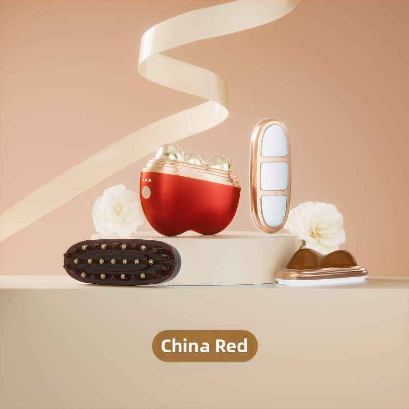 Meridiāna skaistuma ierīce sejai – daudzfunkcionāla sejas masāža, pacelšana un tonizēšana, karsta un auksta dubulta iedarbība, mājas lietošanai (iekšējā akumulatora jauda 2000–4000mAh, pārnēsājama, IPX1)