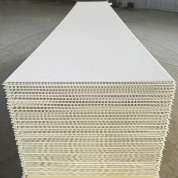 Panou decorativ de perete integrat din fibre de bambus și lemn – stil plat, model 40-865, material: fibre de bambus cu cărbune de bambus, Tongfu Shun