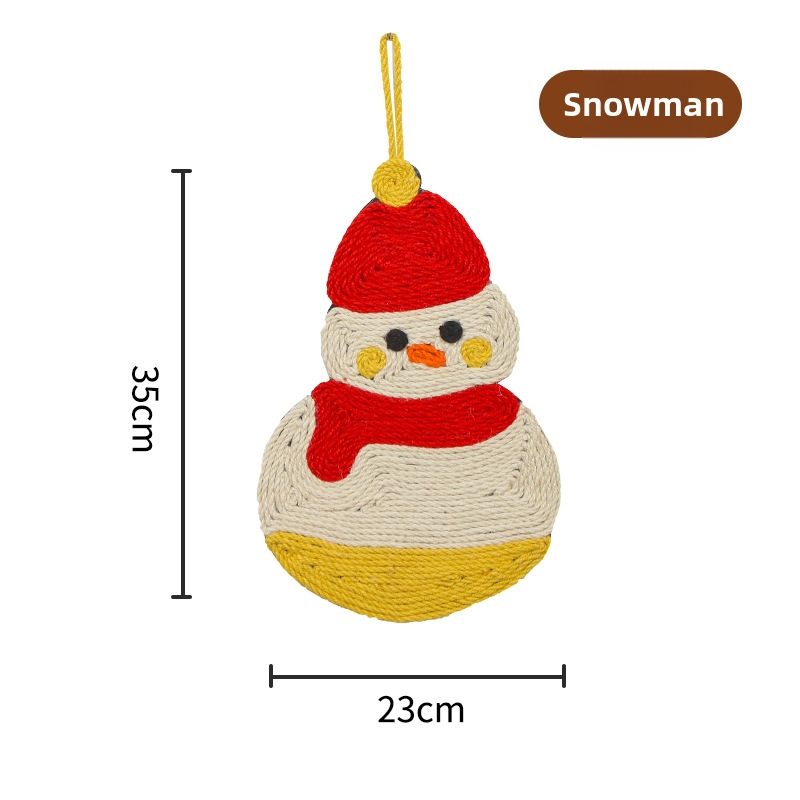 Sisal kaķu skrāpētājs sienai – mīls stils, izturīgs pret nolietojumu, ietaupa telpu, kaķu rotaļlieta