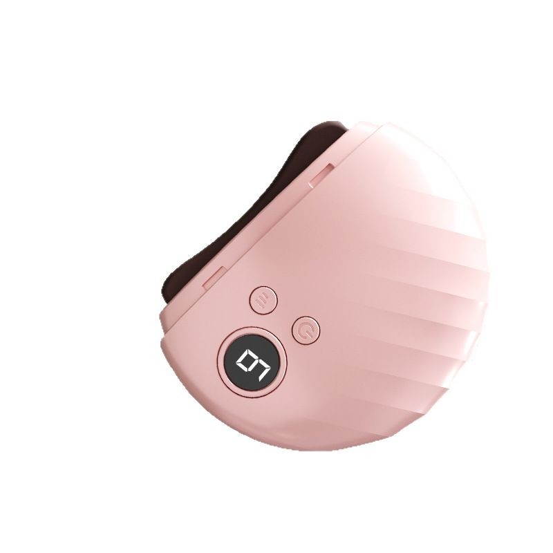 Elektriskais Gua Sha sejas masieris ar apkures funkciju un meridiānu suka (Modelis JN-008, USB barošana, temperatūras kontrole 40–50°C, 4 ātrumi, ABS+bianstone)