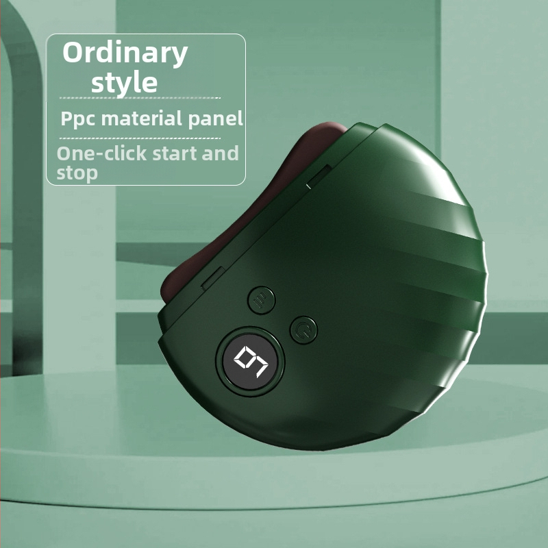 Elektriskais Gua Sha sejas masieris ar apkures funkciju un meridiānu suka (Modelis JN-008, USB barošana, temperatūras kontrole 40–50°C, 4 ātrumi, ABS+bianstone)