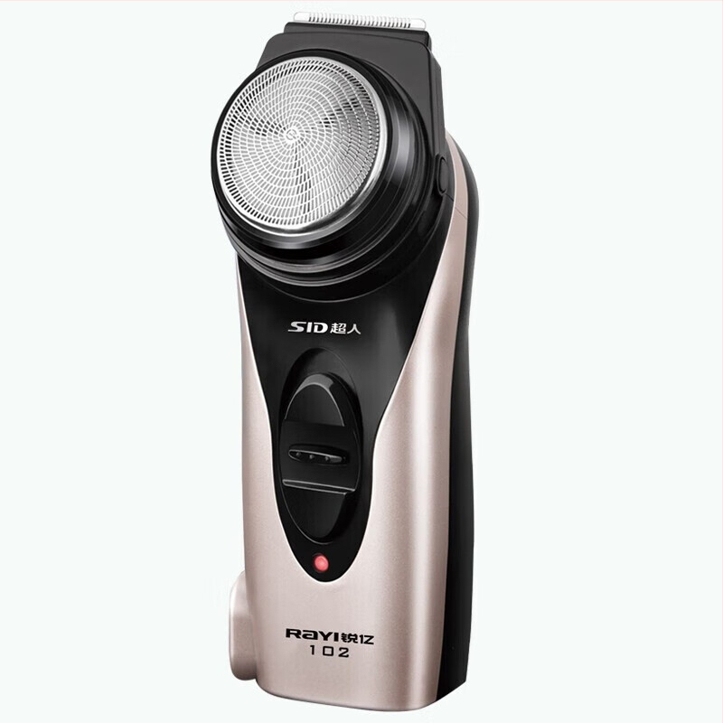 Elektrický holiaci strojček s rotačnou hlavou s 1 čepeľou, umývateľná hlava, bezkartáčový motor, nabíjateľný, 60 minút prevádzky