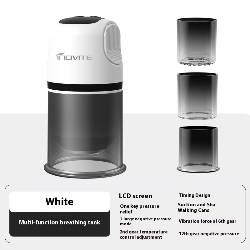 Elektriskais kuņģēšanas un gua sha masāžas līdzeklis ar apkuri, universāls visam ķermenim, modelis DS-A35, svars 550 g, uzlādējams