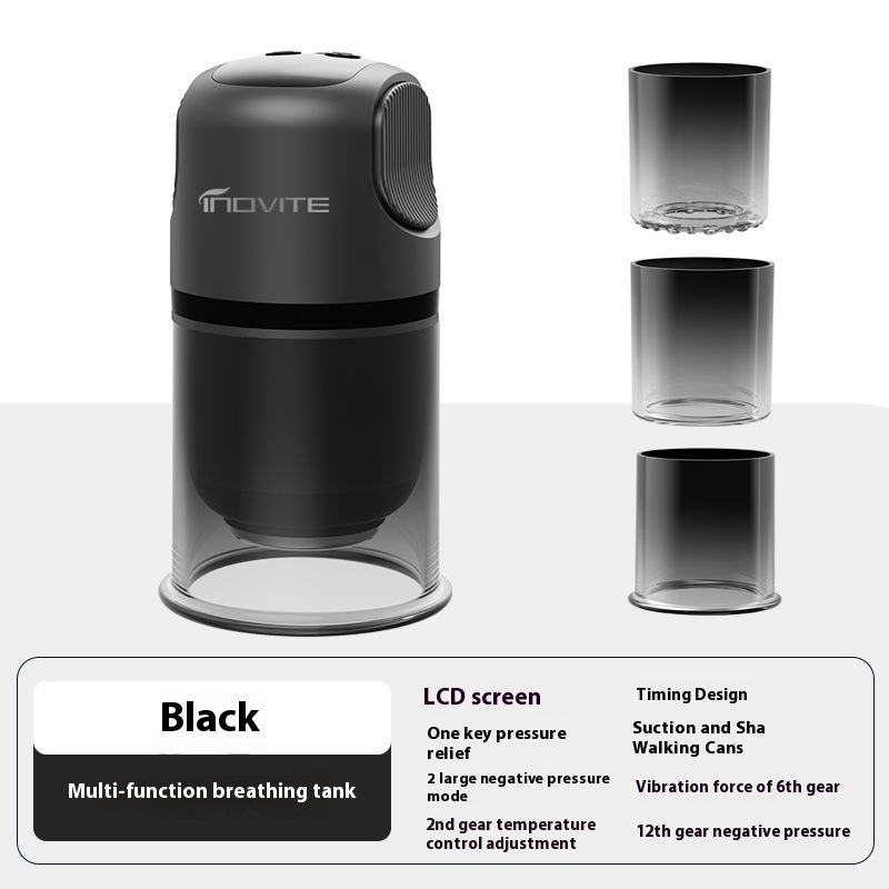 Elektriskais kuņģēšanas un gua sha masāžas līdzeklis ar apkuri, universāls visam ķermenim, modelis DS-A35, svars 550 g, uzlādējams