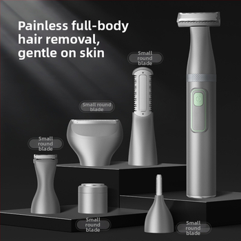 2025 uus kehahoolduse elektriline raseerija ja karvade eemaldaja, mudel MS-8300, USB toide, niiske ja kuiva kasutus, roostevabast terasest terad, ABS korpus