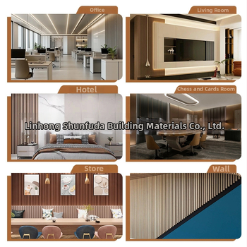 WPC sienos grotelės plokštė su pusapvaliu bangos arkos dizainu, greitas montavimas