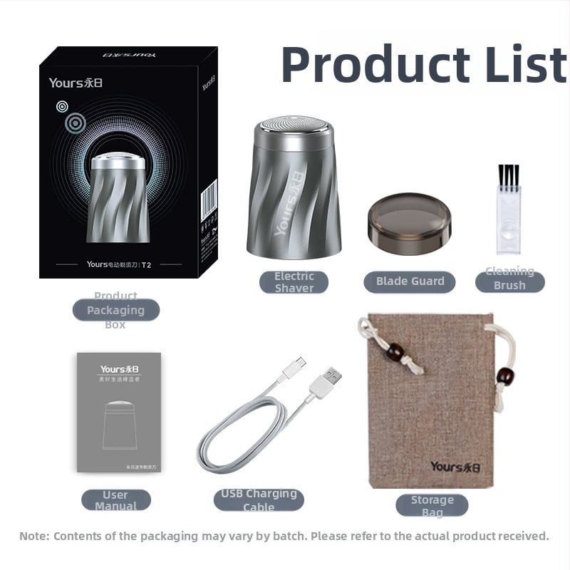 Elektrický holiaci strojček na celé telo, rotačná hlavica, vstavaná batéria 100–300 mAh, približne 1 hodina prevádzky