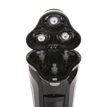 Lingke LK-S1080 електрическа самобръсначка с плаваща глава, въртяща се глава с три ножа, миеща се, с вградена батерия и време на работа над 60 минути