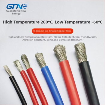 Silikono minkštas laidinys su be oksidacijos vario brandu, silikono gumos izoliacija, UL sertifikuota, aukštos temperatūros atsparus, virš 440V, -60°C iki 200°C