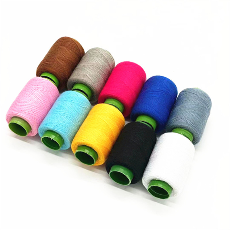 Poliesterinis siūlas siuvimui, atsparus aukštoms temperatūroms, 10 ritėlių namų naudojimui