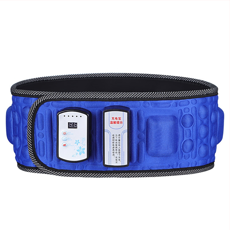Juosmens masažo diržas – vibracinis masažas, karštas kompresas, moksibustija, 8+ masažo galvutės, žingsnių neturinčios greičio reguliavimas