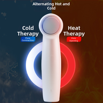 Elektrinis juodųjų spuogų siurbimo įrenginys su ultragarso vibracija, 3 siurbimo lygiai, masažas su karštu/šaltu kompresu, ABS korpusas