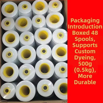 Siuvimo siūlai – Poliesteris, tinkami maišams, užuolaidoms, drabužiams ir namų tekstilei.